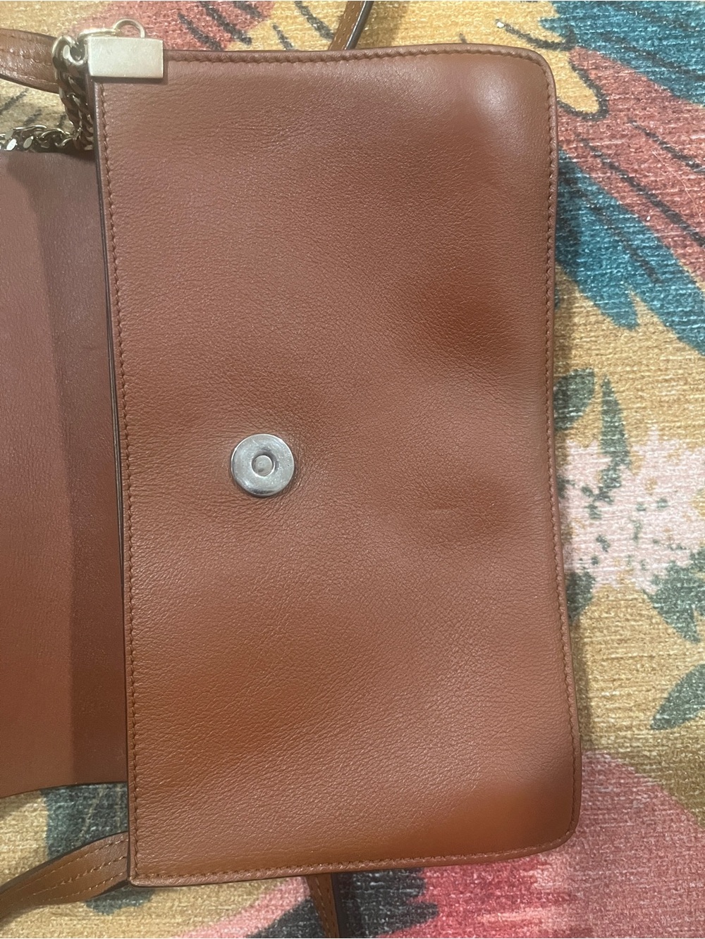 Authentic Chloe Faye Brown Leather & Suede Shoulder Bag - Picture 8 of 11